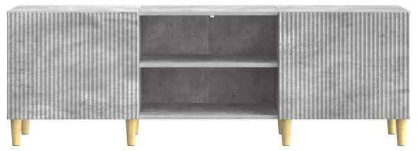 TV szekrény Betonszürke 150 x 31 x 50 cm Szerelt Fa