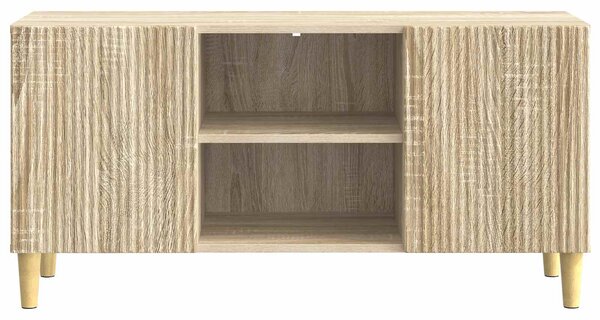 TV szekrény Sonoma Tölgy 102 x 34,5 x 50 cm Szerelt Fa