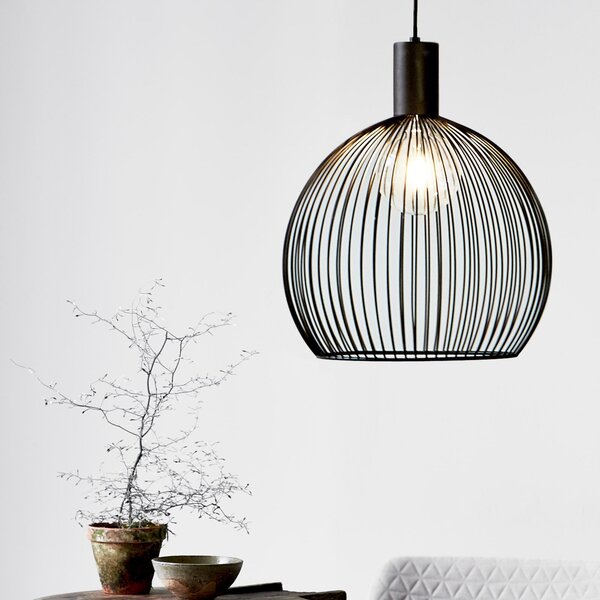 Függőlámpa DFTP by Nordlux, Aver, dimmable, Fekete, Nappali, Fém, Skandináv