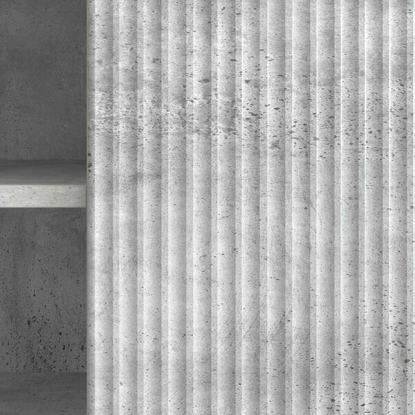 TV szekrény Betonszürke 102 x 34,5 x 50 cm Szerelt Fa