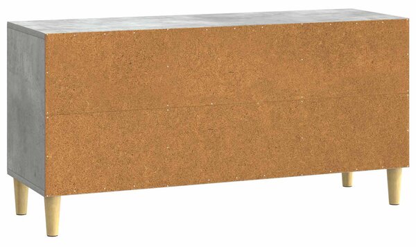 TV szekrény Betonszürke 102 x 34,5 x 50 cm Szerelt Fa