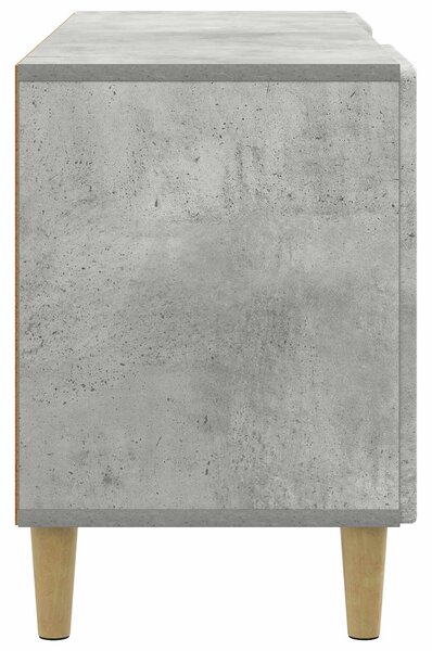 TV szekrény Betonszürke 102 x 34,5 x 50 cm Szerelt Fa