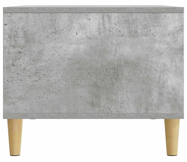 Dohányzóasztal Betonszürke 90 x 50 x 40 cm Szerelt Fa