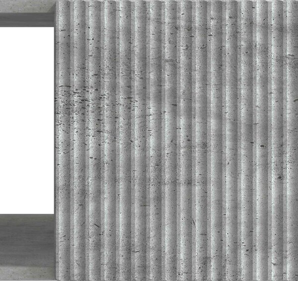 Dohányzóasztal Betonszürke 90 x 50 x 40 cm Szerelt Fa