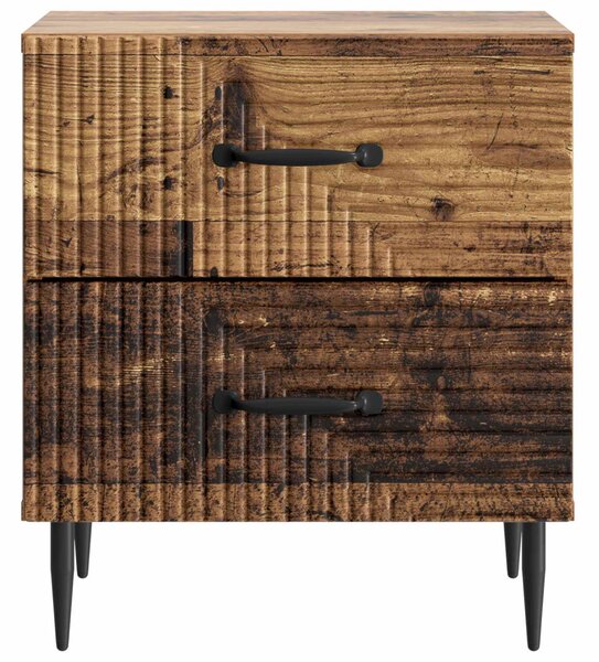 Éjjeliszekrény fiókkal Antik Fa 43 x 34,5 x 47,5 cm Szerelt Fa