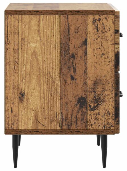 Éjjeliszekrény fiókkal Antik Fa 43 x 34,5 x 47,5 cm Szerelt Fa
