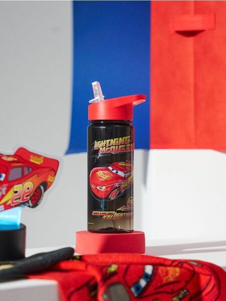 Sinsay - Kulacs fogantyúval és szívószállal Cars - többszínű
