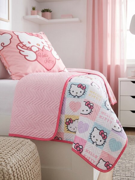 Sinsay - Ágytakaró Hello Kitty - többszínű