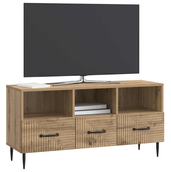 TV szekrény Kézműves Tölgy 102 x 34,5 x 50 cm Szerelt Fa