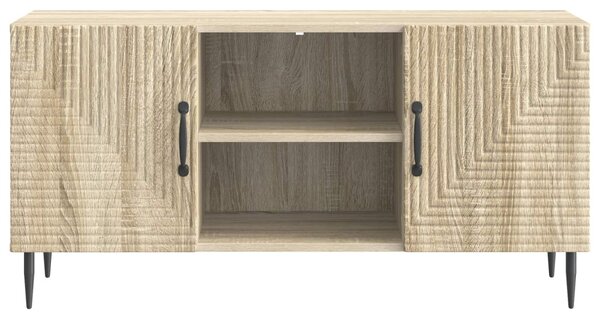 TV szekrény Sonoma Tölgy 102 x 34,5 x 50 cm Szerelt Fa