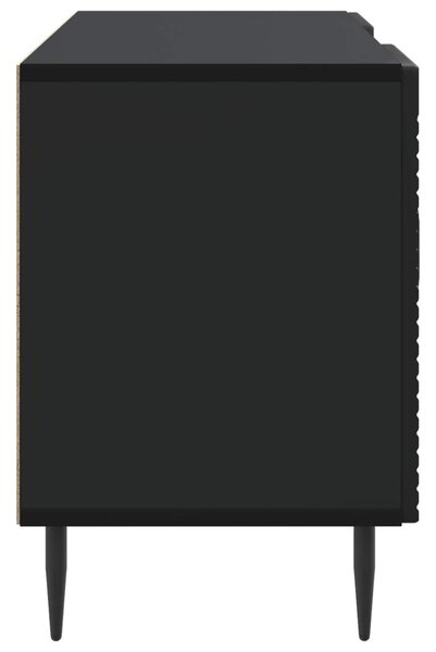 TV szekrény Fekete 102 x 34,5 x 50 cm Szerelt Fa