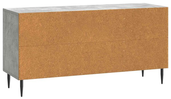 TV szekrény Betonszürke 102 x 34,5 x 50 cm Szerelt Fa