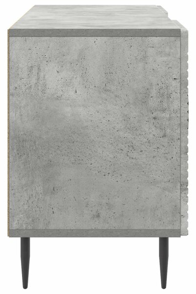TV szekrény Betonszürke 102 x 34,5 x 50 cm Szerelt Fa