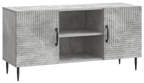 TV szekrény Betonszürke 102 x 34,5 x 50 cm Szerelt Fa