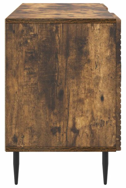 TV szekrény Füstös Tölgy 102 x 34,5 x 50 cm Szerelt Fa