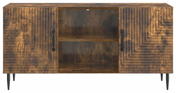 TV szekrény Füstös Tölgy 102 x 34,5 x 50 cm Szerelt Fa