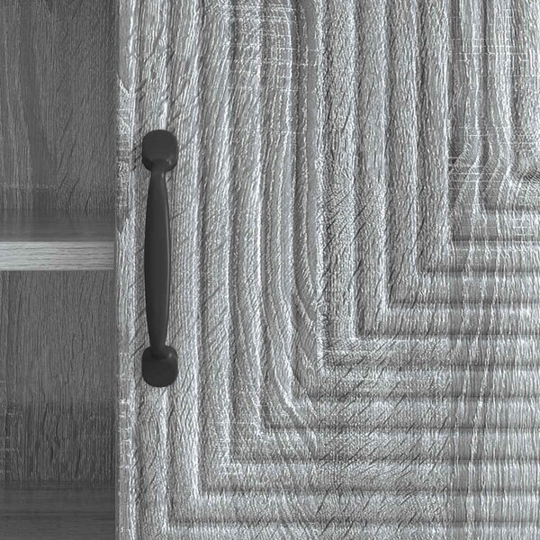 TV szekrény Szürke Sonoma 102 x 34,5 x 50 cm Szerelt Fa