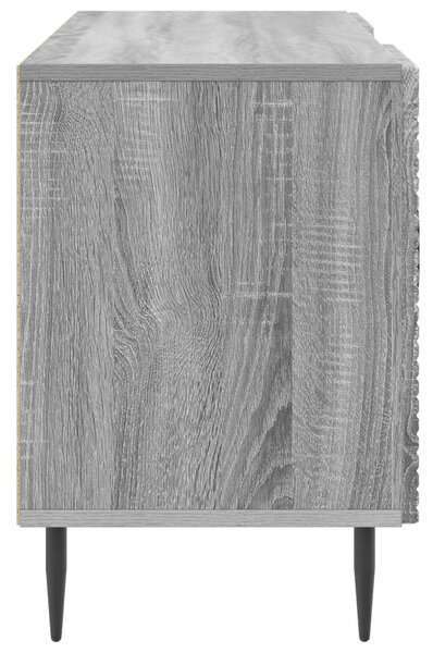 TV szekrény Szürke Sonoma 102 x 34,5 x 50 cm Szerelt Fa