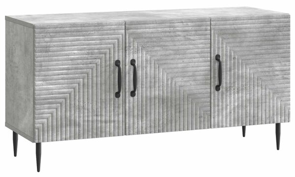 TV szekrény Betonszürke 99 x 34,5 x 50 cm Szerelt Fa