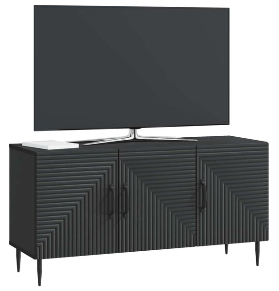 TV szekrény Fekete 99 x 34,5 x 50 cm Szerelt Fa