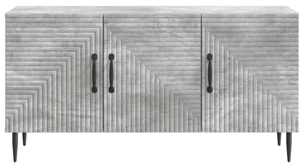TV szekrény Betonszürke 99 x 34,5 x 50 cm Szerelt Fa