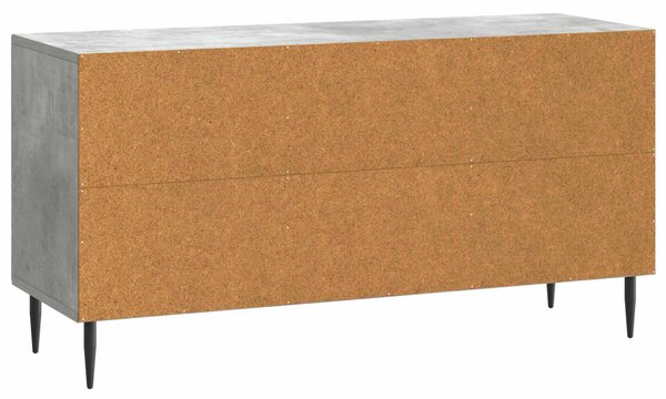 TV szekrény Betonszürke 99 x 34,5 x 50 cm Szerelt Fa