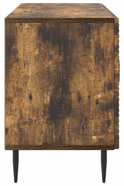 TV szekrény Füstös Tölgy 99 x 34,5 x 50 cm Szerelt Fa