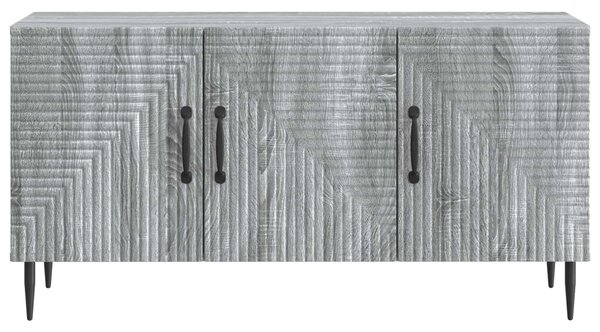 TV szekrény Szürke Sonoma 99 x 34,5 x 50 cm Szerelt Fa