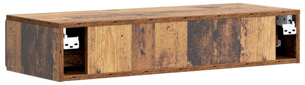 Fali oldaltábla Antik Fa 87,5 x 34,5 x 17 cm Szerelt Fa