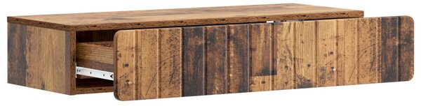 Fali oldaltábla Antik Fa 87,5 x 34,5 x 17 cm Szerelt Fa