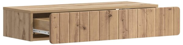 Fali oldaltábla Kézműves Tölgy 87,5 x 34,5 x 17 cm Szerelt Fa
