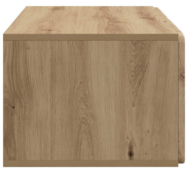 Fali TV szekrény Kézműves Tölgy 59,5 x 41 x 30 cm Szerelt Fa