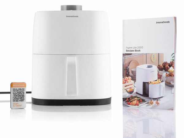 Olajmentes Sütő InnovaGoods Fehér 1200 W 2 L (Felújított A)