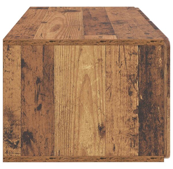 Fali TV szekrény Antik Fa 78,5 x 41 x 30 cm Szerelt Fa