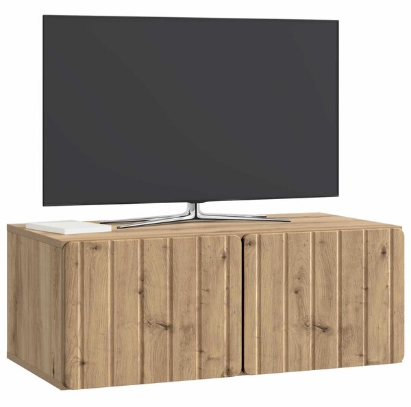 Fali TV szekrény Kézműves Tölgy 78,5 x 41 x 30 cm Szerelt Fa