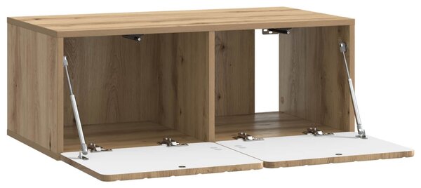 Fali TV szekrény Kézműves Tölgy 78,5 x 41 x 30 cm Szerelt Fa