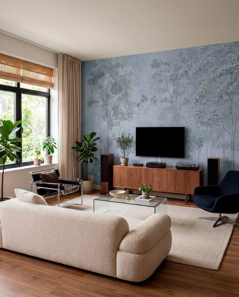 Fotótapéta Út a ködös erdőben, Természet fotótapéta, u78448v3 : Uwalls.hu