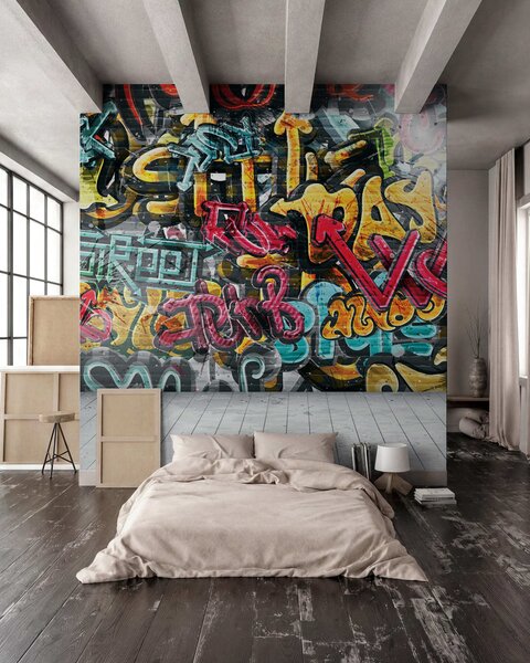 Fotótapéta Művészi festék, festés és graffiti, Fotótapéta tini szoba, Fotótapéta tini szoba fiúk, u56045 : Uwalls.hu