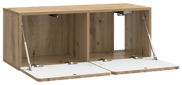 Fali TV szekrény Kézműves Tölgy 78,5 x 31 x 30 cm Szerelt Fa