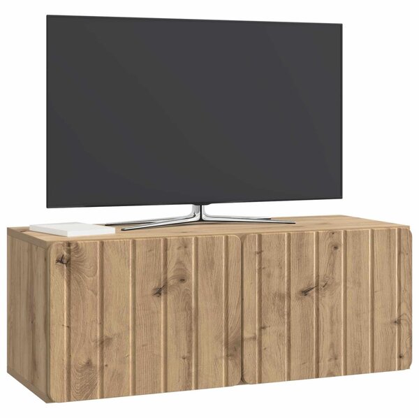 Fali TV szekrény Kézműves Tölgy 78,5 x 31 x 30 cm Szerelt Fa