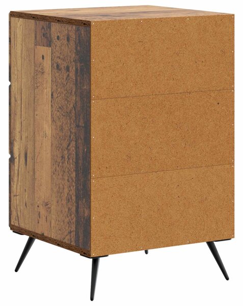 Éjjeliszekrény fiókkal Antik Fa 43 x 41 x 66,5 cm Szerelt Fa