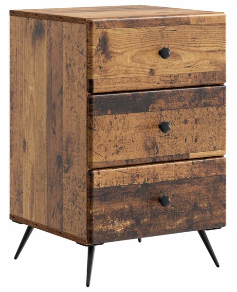 Éjjeliszekrény fiókkal Antik Fa 43 x 41 x 66,5 cm Szerelt Fa