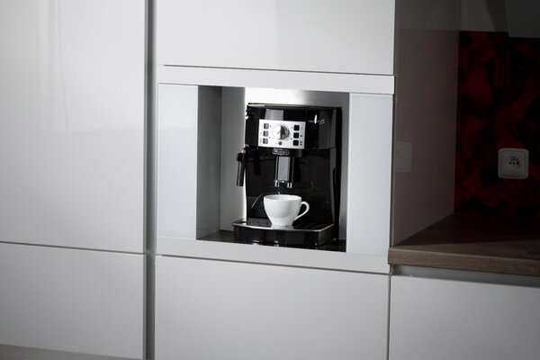 Coffee Case kávéfőző fiók, fehér, 240x340