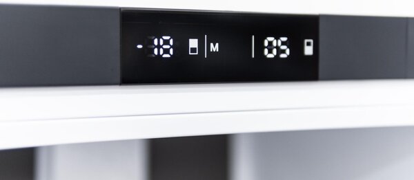 Kluge beépíthető kombi hűtőszekrény alul fagyasztóval, DualNoFrost, 170L/63L