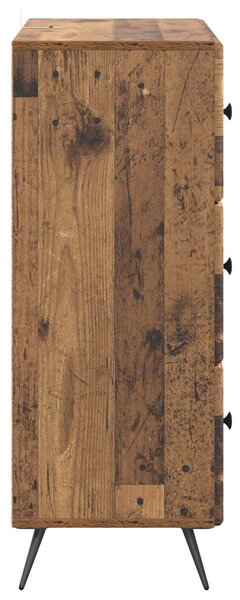 Fiókos szekrény Antik Fa 66 x 34,5 x 90 cm Szerelt Fa