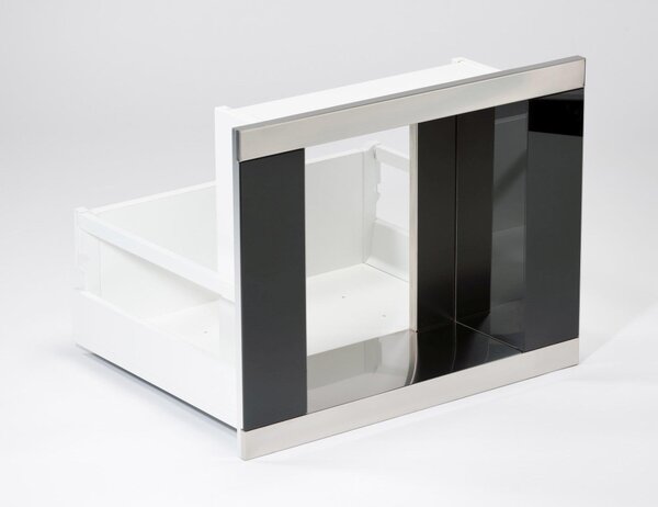 Coffee Case kávéfőző fiók, inox, 240x325