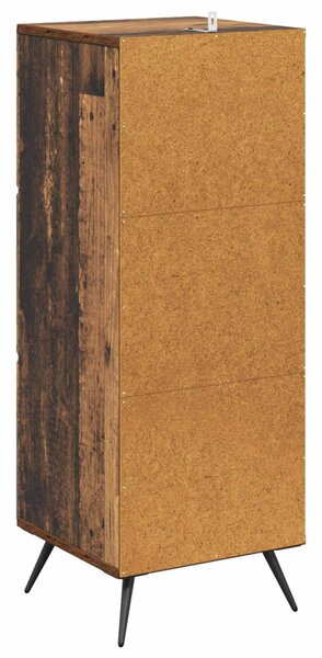 Fiókos szekrény Antik Fa 33 x 34,5 x 90 cm Szerelt Fa