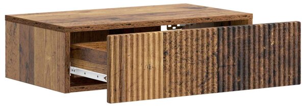 Fali oldaltábla Antik Fa 59 x 34,5 x 17 cm Szerelt Fa