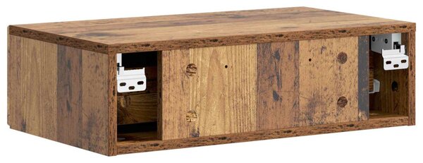 Fali oldaltábla Antik Fa 59 x 34,5 x 17 cm Szerelt Fa