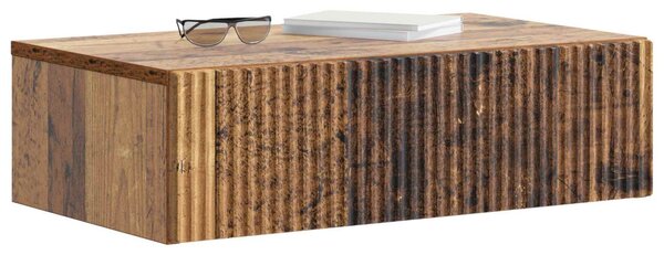 Fali oldaltábla Antik Fa 59 x 34,5 x 17 cm Szerelt Fa